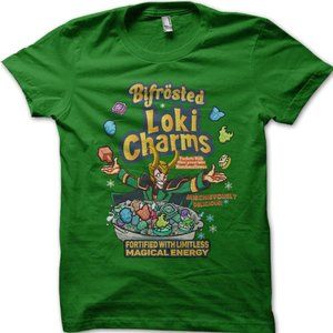 LOKI Charms Thor Superhero Tshirt